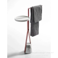 Towel rack bathroom non perforated wall mounted space